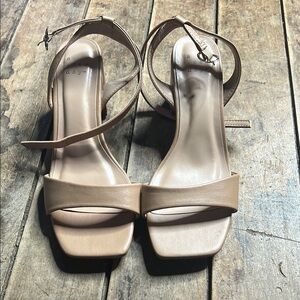 Tan Strappy Sandals